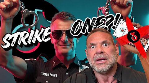 TikTok Gave Me a Strike One for What?? Seriously?