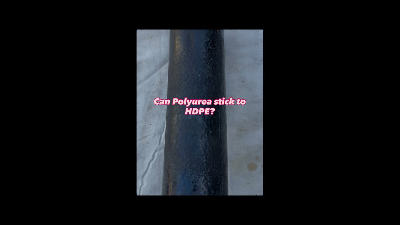 Let’s see if this Paint Coating can stick to HDPE?