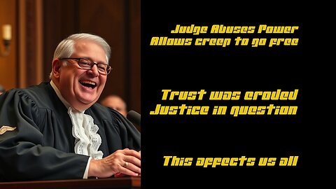 Judge abuses power to save himself.