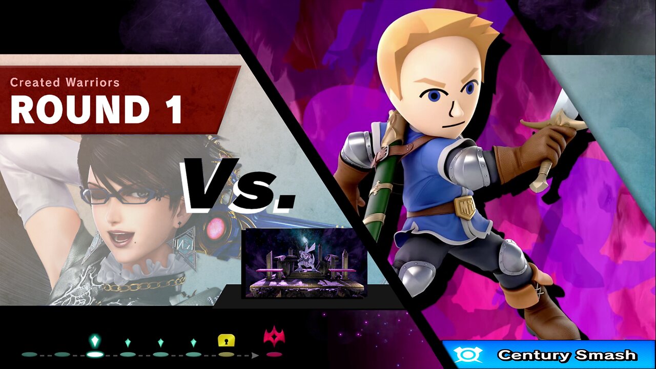 Bayonetta (Grey/Smash 4) vs Century Smash (PrincessaFanatic2011 SSBU Request) -By Secretaire