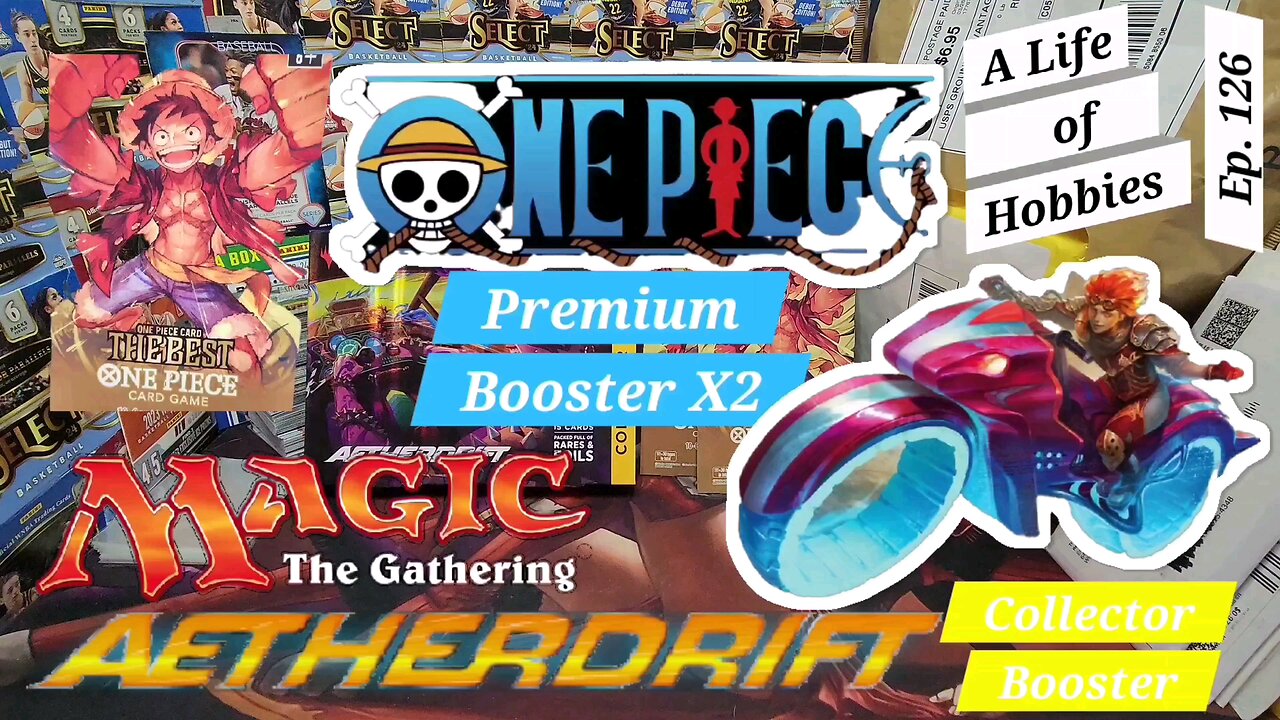 Aetherdrift Collector Booster and One Piece The Best premium boosters. Chasing Manga's e126