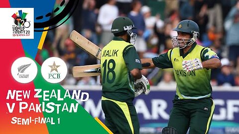 T20 Semi-Final Mayhem! Pakistan vs New Zealand 2007 | Boom Boom Ignites Cape Town