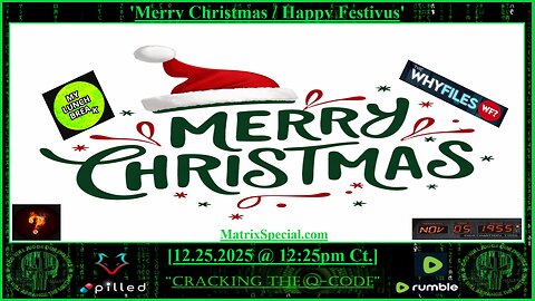 'Merry Christmas / Happy Festivus' ~ Chill Stream