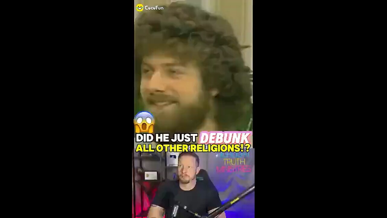 He debunked every other religion in under a minute