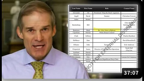 💥Jim Jordan Just Dropped A Hydrogen Bomb On The Deep State!💥