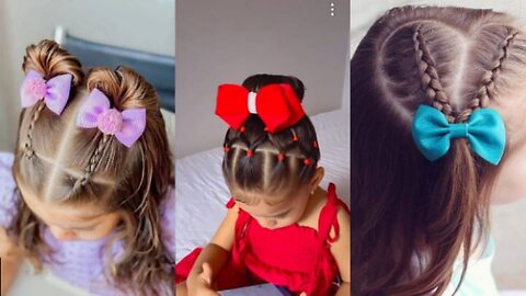 Cute Baby Girl hair style / Beautiful baby girl hair style 2025/girl hairstyle #hairstyletutorial