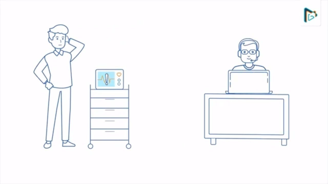 Vector Remote Care Animated Explainer MotionGility