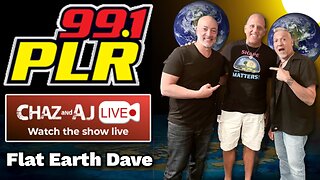 WPLR 99 1 - Chaz and AJ in the morning - Flat Earth Dave [Jun 4, 2024]