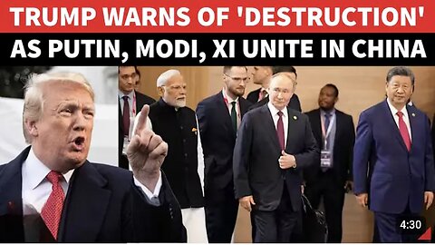 Without Tariffs...': Trump's Fresh Rant After Putin, Modi, Xi Unite At SCO Amid U.S Trade Tantrums