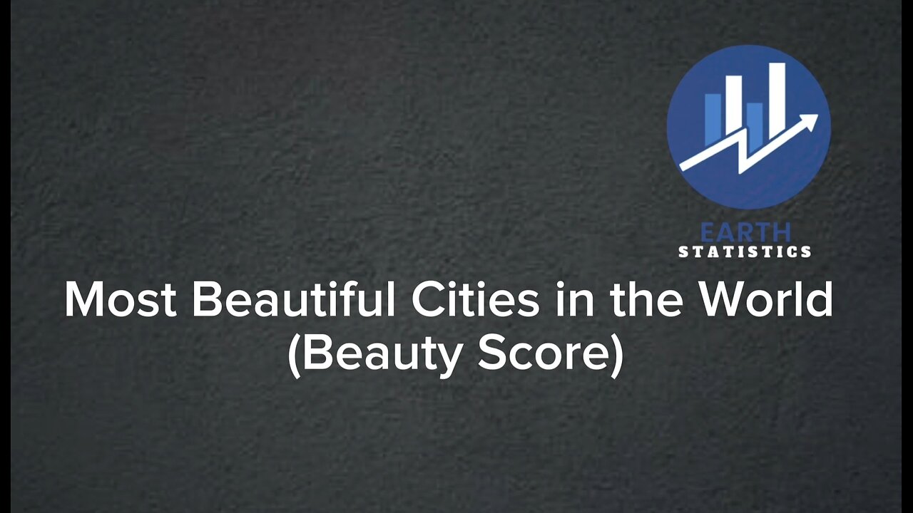 Most Beautiful Cities in the World (Beauty Score)...