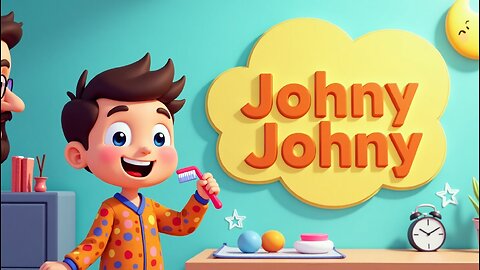 Johny Johny Yes Papa – Extended 3D Song | Learning, Hygiene & Bedtime Fun for Kids