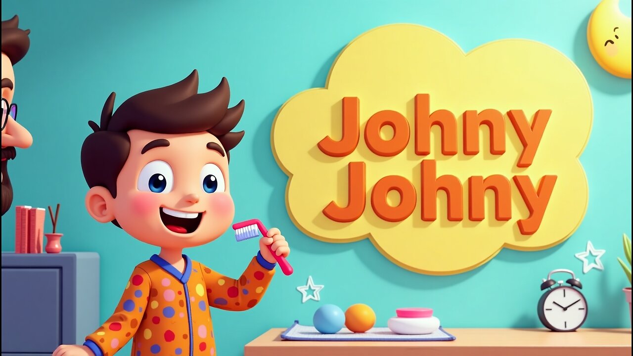 Johny Johny Yes Papa – Extended 3D Song | Learning, Hygiene & Bedtime Fun for Kids