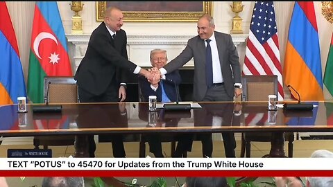 Historic: Armenia and Azerbaijan Sign Peace Deal With Trump At The White House