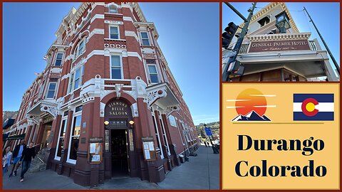 Durango Colorado - Beautiful Western Town in the Heart of the La Plata Mountains - Colorado USA 2025