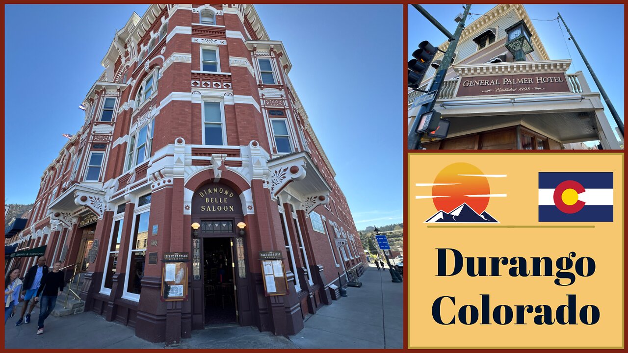 Durango Colorado - Beautiful Western Town in the Heart of the La Plata Mountains - Colorado USA 2025
