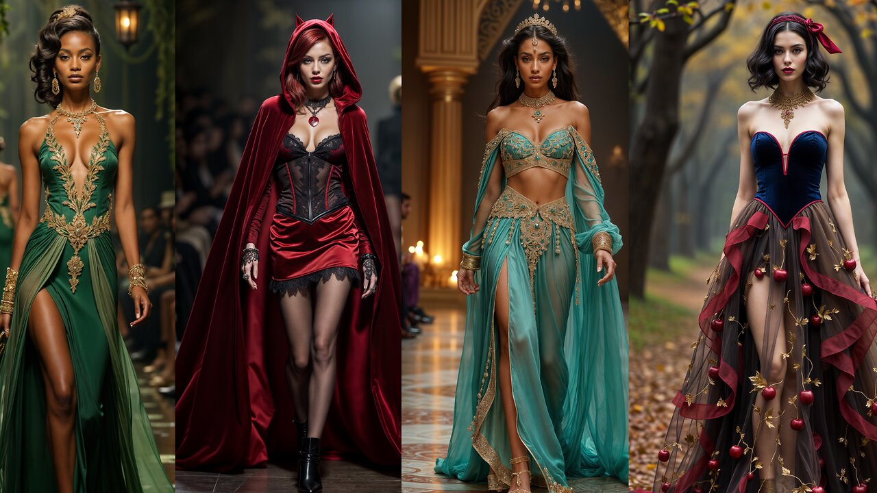 Icons on the Catwalk: Famous Characters Slay the Runway