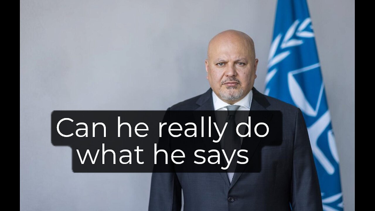 ICC chief prosecutor Karim khan calls for universal standard of justice for all