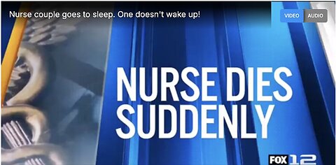 "Nurse Duo Falls Asleep, One Fails to Wake Up"