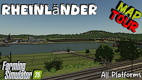 Map Tour | Rheinländer | All Platforms | Farming Simulator 25