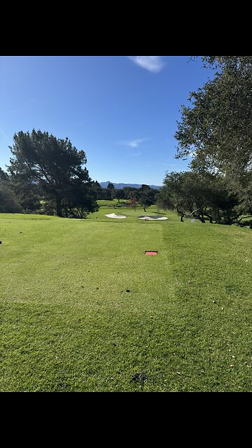Magnificent day at the course