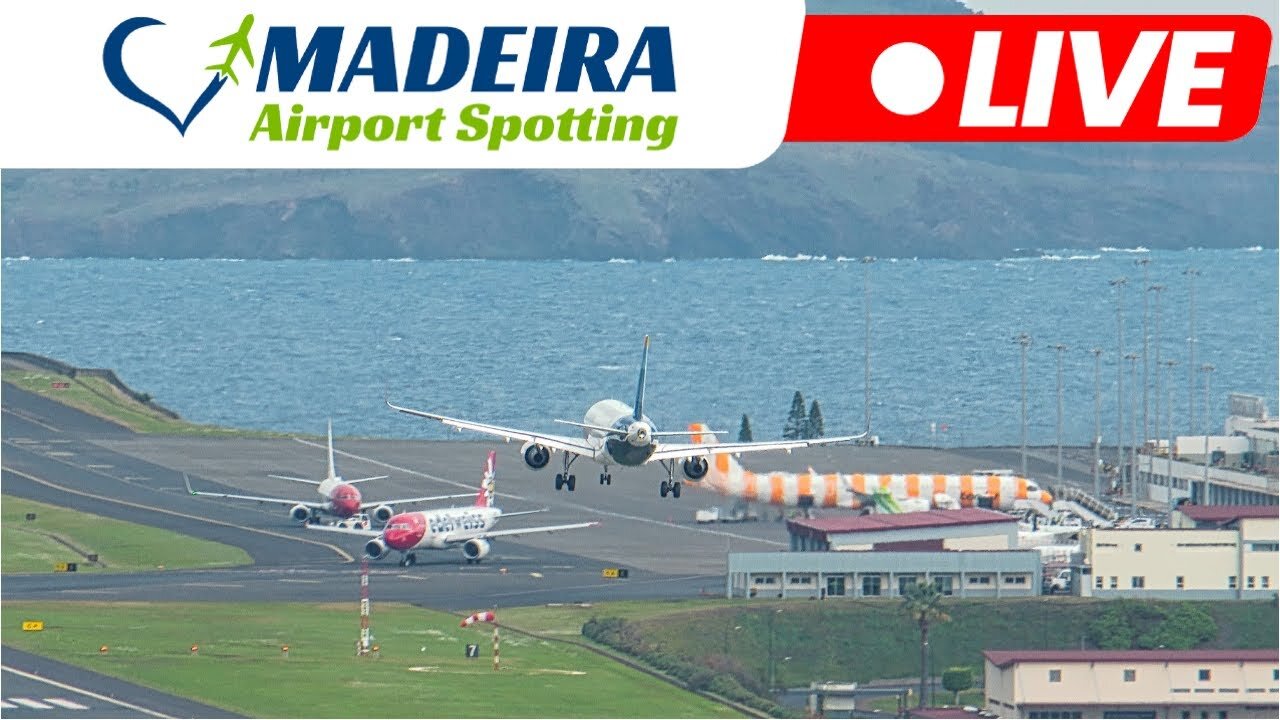 LIVE Action at Madeira Island Airport 06.09.2025
