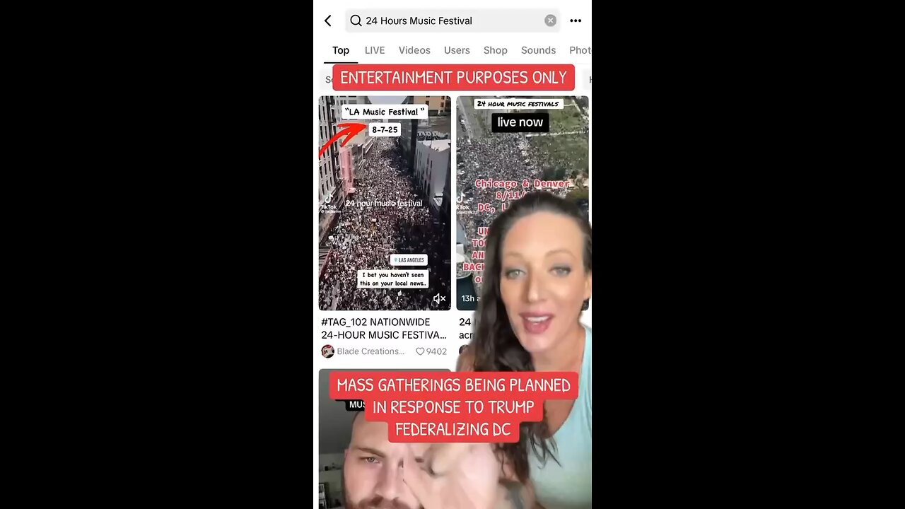 Mass Gatherings Being Planned By Brainwashed Liberals In D.C LA & Chicago