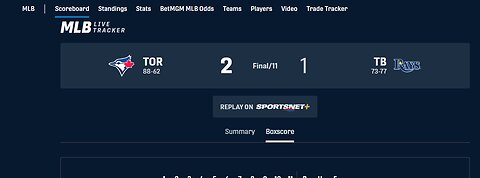 MLB Talk - The Jays Survive Tampa Bay Once