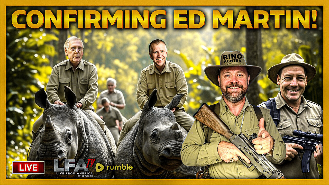 RINO HUNTING TIME! | LIVE FROM AMERICA 5.7.25 11AM