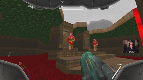 Metroid Dreadnought (DOOM E1M7 - E1M8)