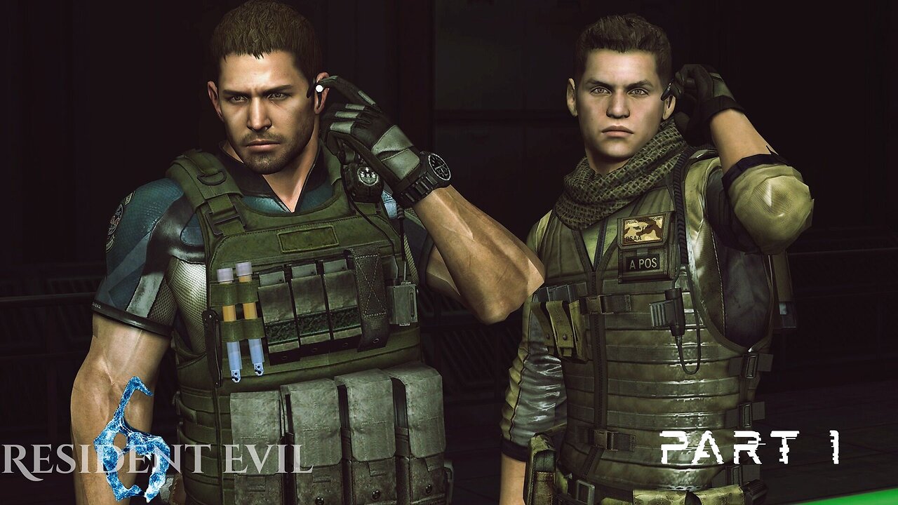 Resident Evil 6 Chris/Piers - Part 1 (No commentary)