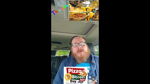 Thursday bitcoin pizza and Gothic people.
