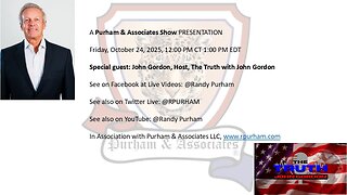 Purham & Associates Show - Special Guest: John Gordon