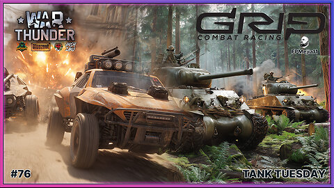 War Thunder & Grip: Combat Racing - Echoing the Thunder of in this Race to Grip Combat (Collab)