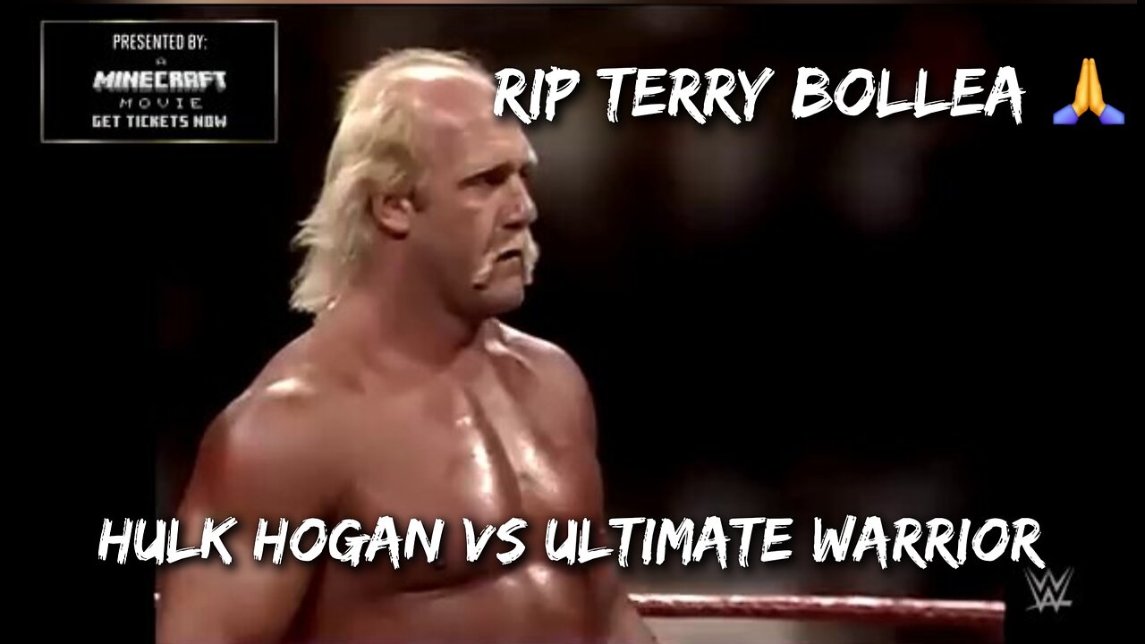 RIP Hulk Hogan! Match v Ultimate Warrior 1991