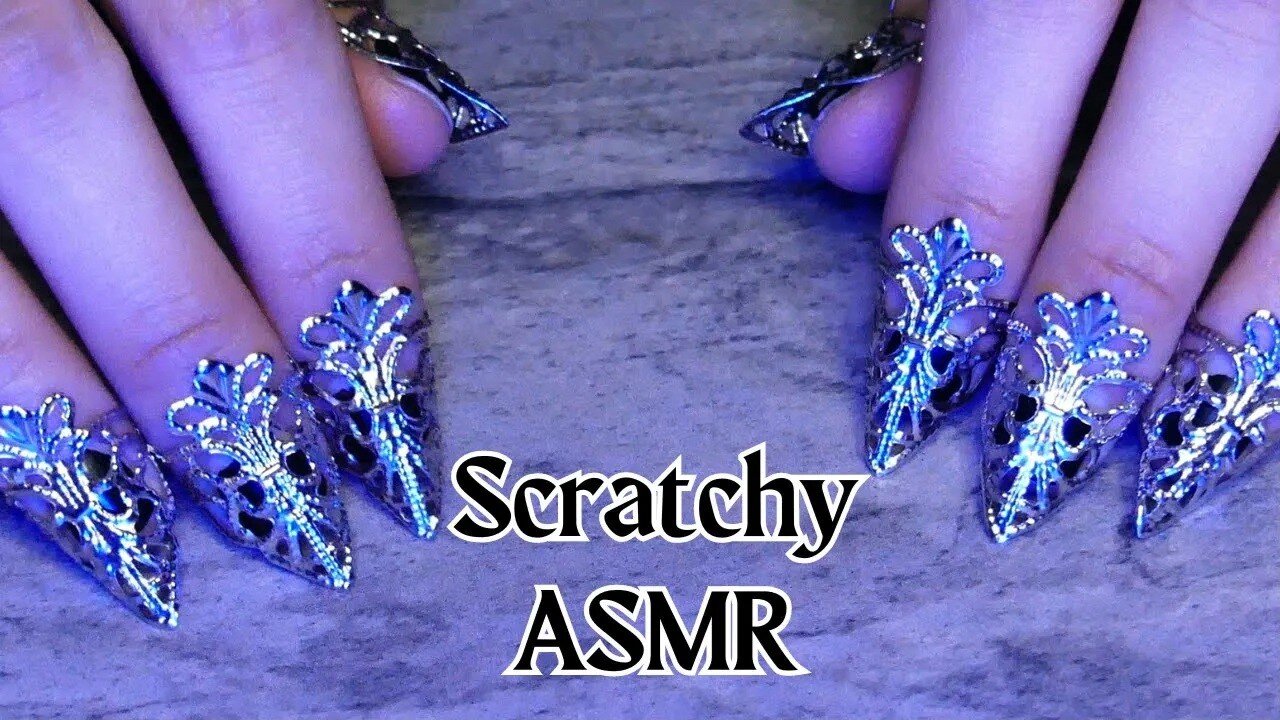ASMR Gentle Scratching on a Tile with Claws (no talking, no tapping)
