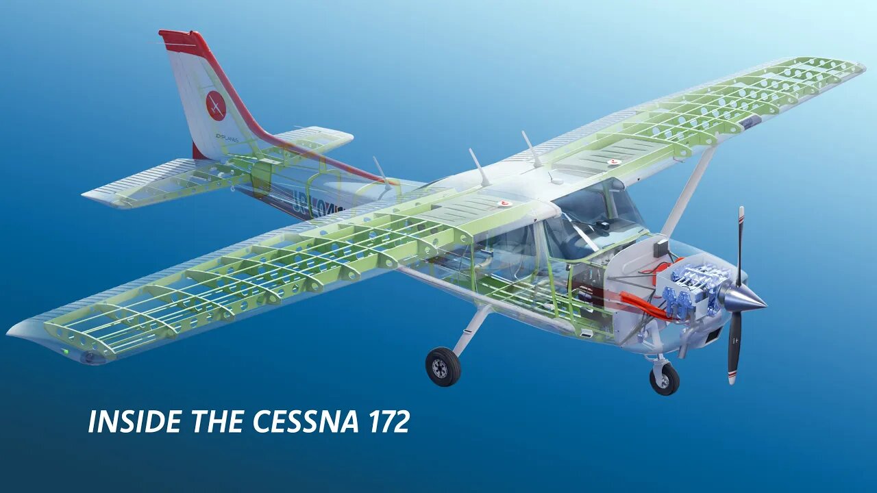 Inside a Single-Engine Aircraft ｜ How a Cessna 172 Works [DvCv2SuKCE8]