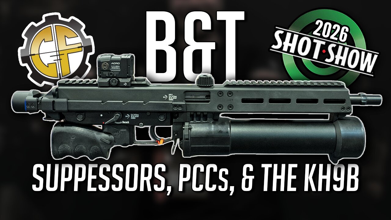 The Best of B&T: Suppressors, APC9SD, & The KH9B | SHOT Show 2026