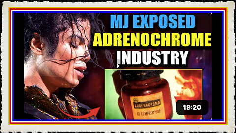 Michael Jackson Vowed to Destroy VIP Adrenochrome Ring Before He Was Murdered