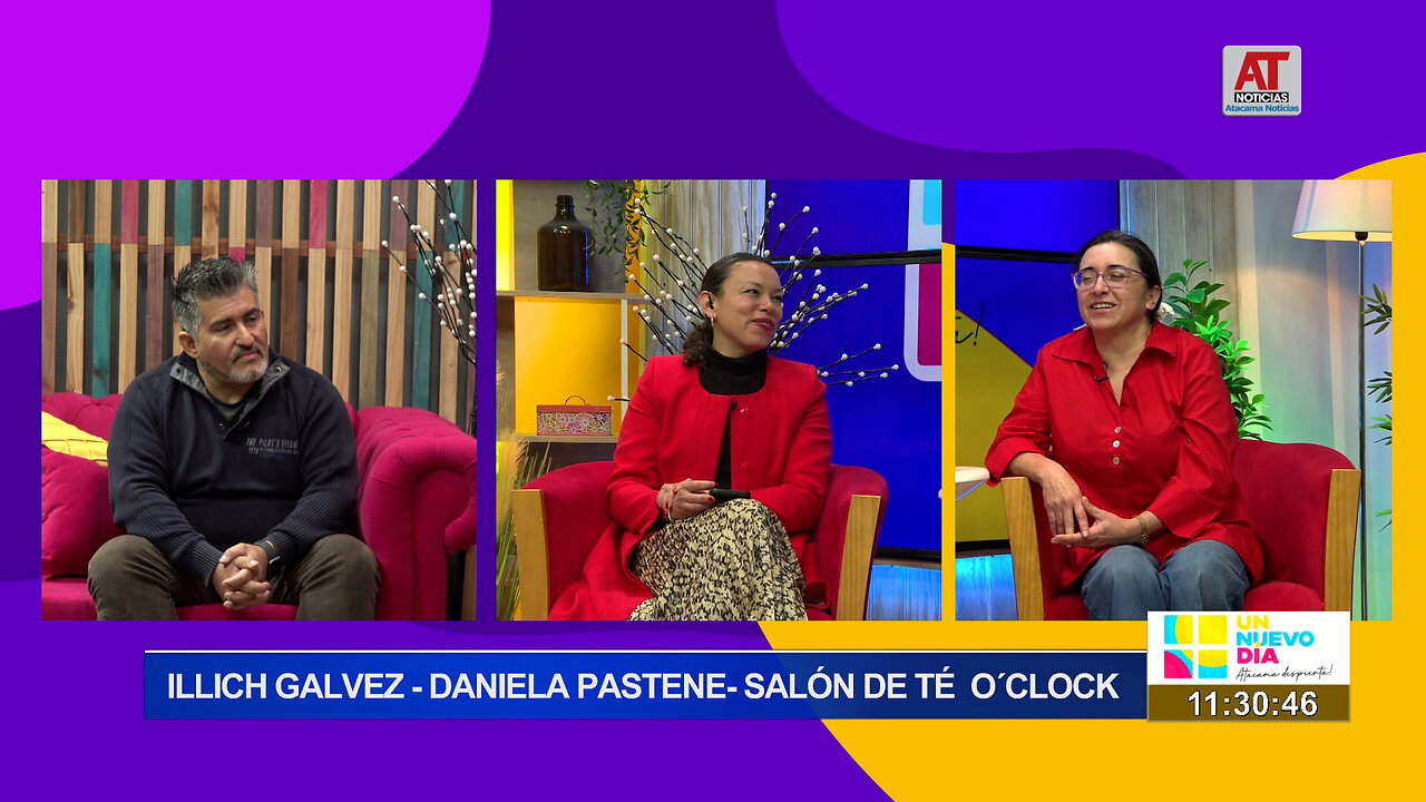 Illich Galvez y Daniela Pastene - Salón de Té Tea O´Clock