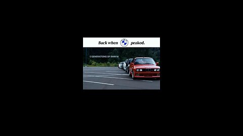 BMW peaking by BMW USA.