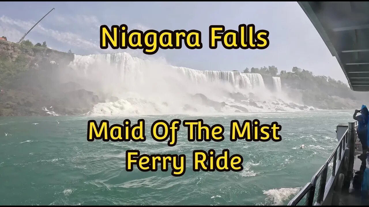 Niagara Falls (Maid Of The Mist Ferry Ride)
