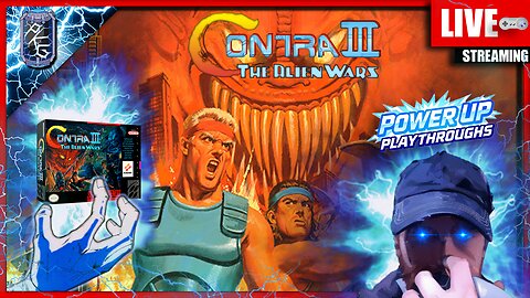 Let's Do A Run and Gun Goodie! | Contra III: The Alien Wars | Super Nintendo | SA-1 PATCH!