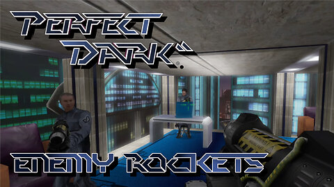 Perfect Dark XBLA [Enemy Rockets] dataDyne Central: Defection - Perfect Agent
