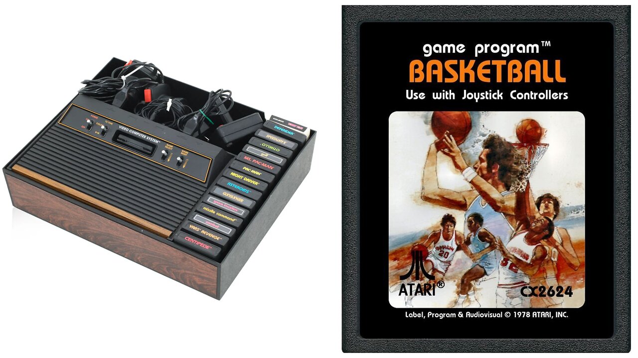 Atari 2600 - Atari Basketball