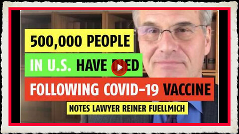 500,000 Americans have died following Covid Kill Shots