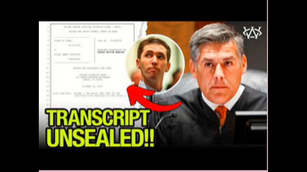 Judge UNSEALS Tyler Robinson 'Closed-Door' Transcript!!