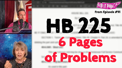 HB 225 6 Pages of Problems | Clip from Episode 91 w Connie Reguli