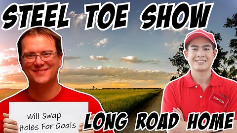 Steel Toe Show: Aaron Walks Home From Jail in a Woman's Football Jersey and Shorts. 10/27/25