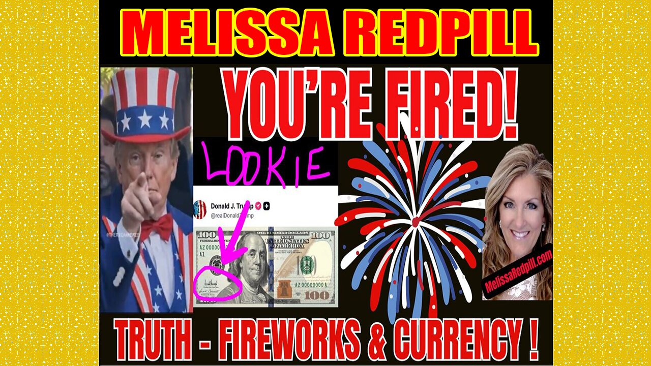 Melissa Redpill Update Today July 4: "Trump 17 posts! Fauci Labs, Fed, IRGC Gone"