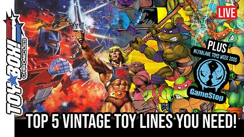 5 Vintage Toy Lines You Need to Collect! | Toy Box Chronicles